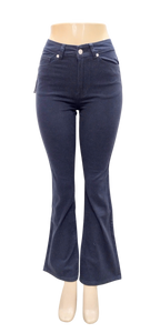 Bell Bottom Woman Stretch Pants