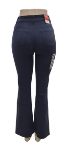 Bell Bottom Woman Stretch Pants