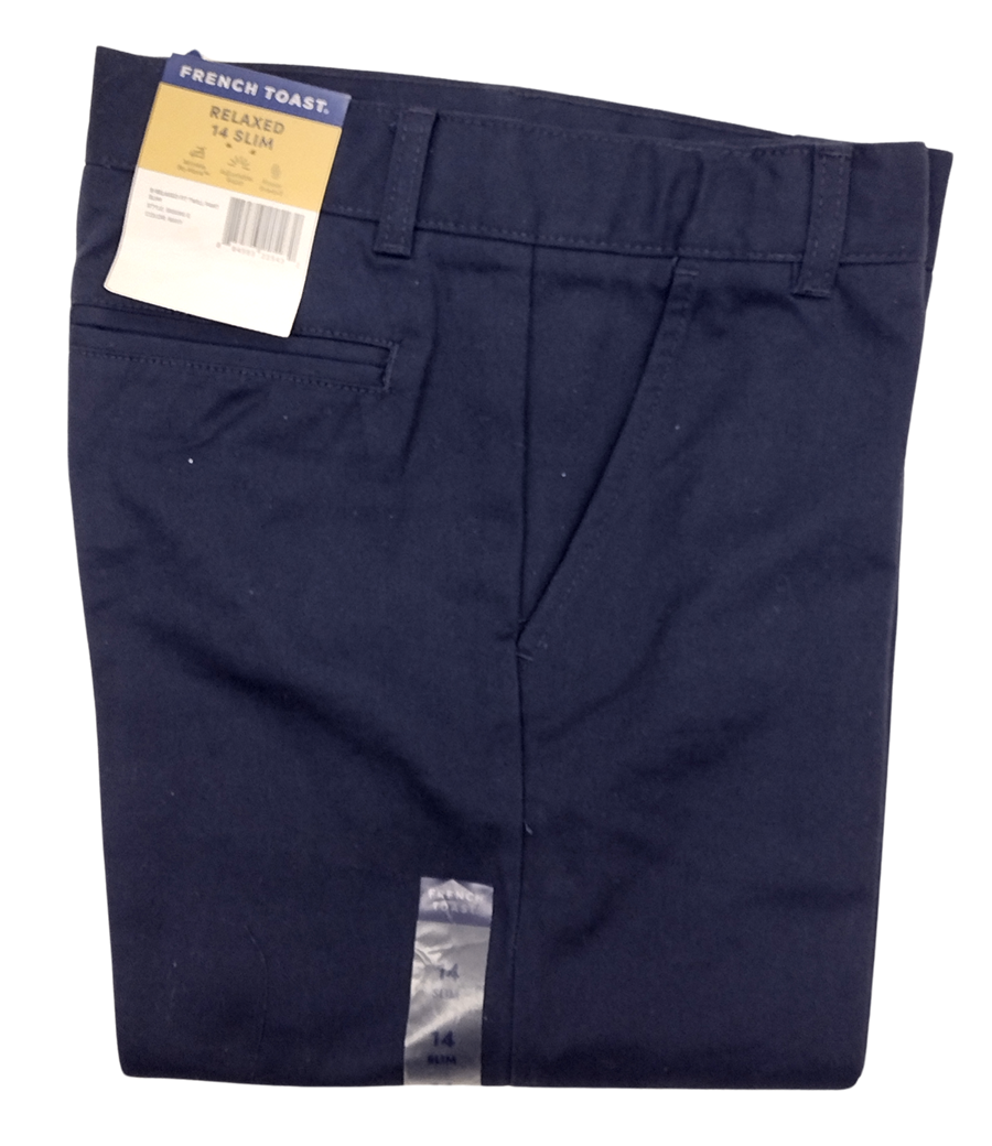 French Toast Slim Fit Boys School Pants
