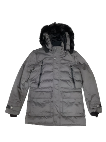 Benjamin Franklin Grey Long Jacket