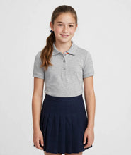 French Toast SA9423 - Gray Girls School Polo Shirt