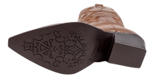 Women Brown Cowboy Boot Elk-1
